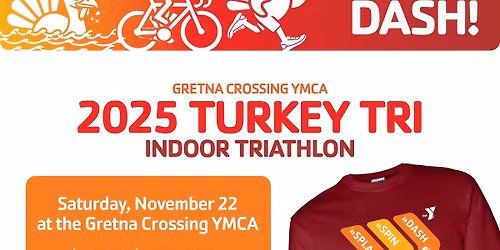 \ud83e\udd83\ud83d\udcaa Turkey Tri 2025 \u2013 Gretna YMCA Indoor Triathlon