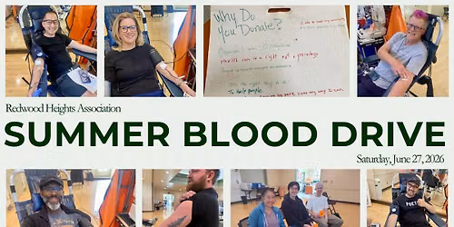 Summer Blood Drive