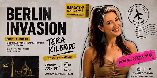 Berlin in Warsaw Comedy Night- Tera Kilbride 