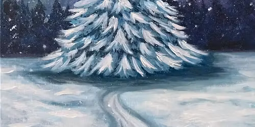 Brush Party, Sip and Paint class 