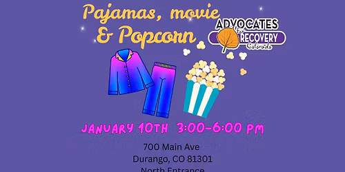 Durango Pajamas, Popcorn, and Movie