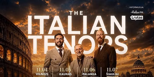 The Italian Tenors | \u0160iauliai