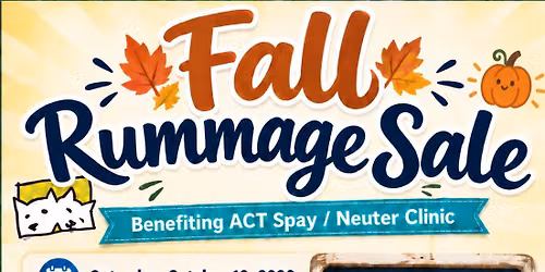 ACT Fall Rummage Sale