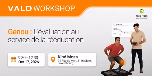 Genou : L'\u00e9valuation au service de la r\u00e9\u00e9ducation