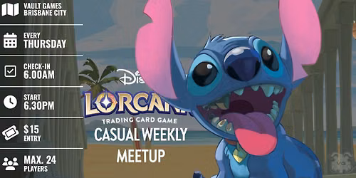 Lorcana Weekly Meetup @ Vault Games Brisbane City