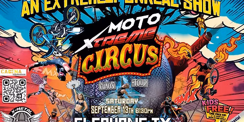 Cleburne TX - Moto XTREME Circus Chaos tour