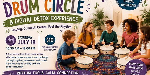 Kids Drum Circle & Digital Detox Experience with Erin Mello