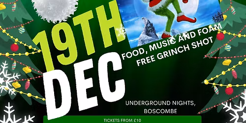 Grinchmas Foam Party