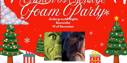  Green Grinch  vs. Grouchy Ebenezer: A Christmas Foam-Off!