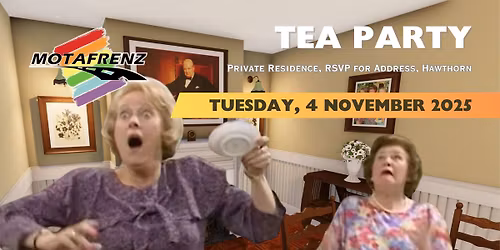 Cup Day Tea Party - at Home with Motafrenz