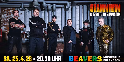 STAMMHEIM | a tribute to Rammstein | BEAVERS Musikclub | Erlenbach am Main