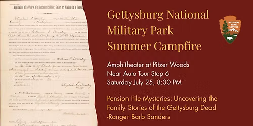 Campfire- Pension File Mysteries: Uncovering the Family Stories of the Gettysburg Dead
