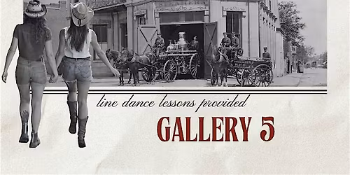 Singles Line Dancing at Gallery5!