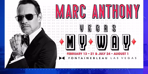 Marc Anthony Las Vegas Tickets
