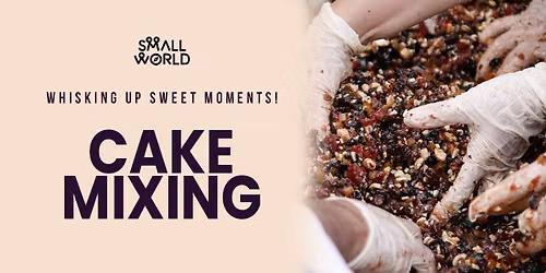 Cake Mixing Workshop