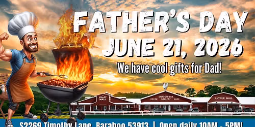 Shop FATHER'S DAY at the Wisconsin Dells Craft Mall!