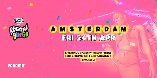 Reggae Bingo - Amsterdam - Fri 24th Apr