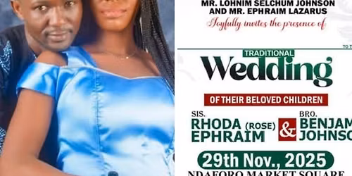 Traditional Marriage of Bro. Benjamin And Sis. Rhonda 