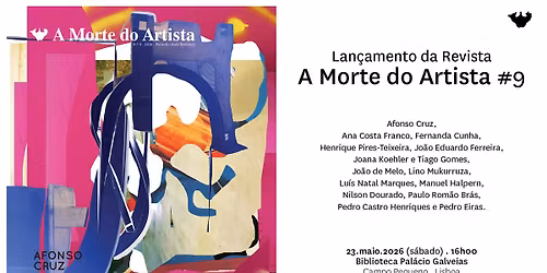 Lan\u00e7amento do #9 A Morte do Artista - Reviravolta
