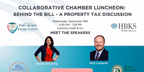 Chamber Luncheon: Behind the Bill - A Property Tax Discussion