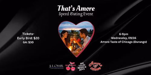 That's Amore: Speed Dating Event