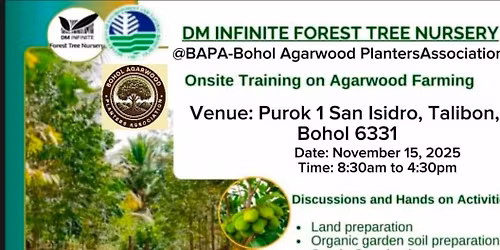 Agarwood Seminar in Talibon, Bohol