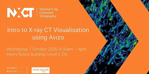 In-person Course: Intro to XCT Visualisation using Avizo (7 Oct 2026)