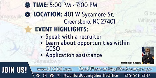 Guilford County Sheriff's Office Career Expo