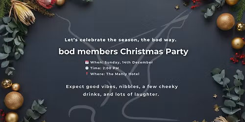 bod Members Christmas Party