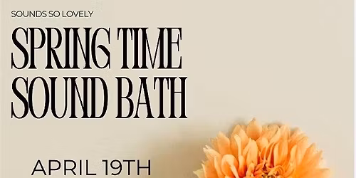 Springtime sound bath with JaeAna