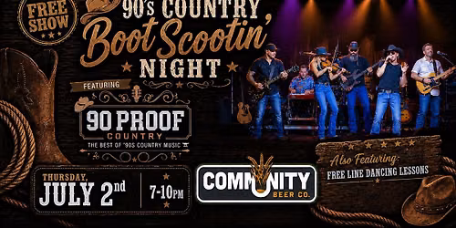 90 PROOF Country @ Community Beer (Dallas)
