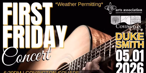 First Friday Concert - Duke Smith