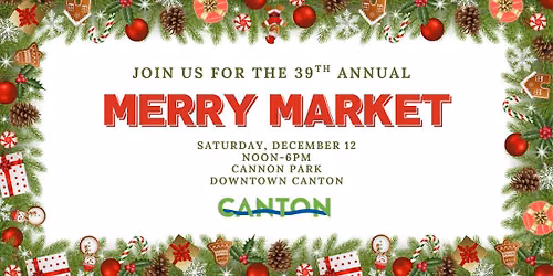 39th Annual Downtown Canton GA MERRY MARKET