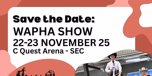 WAPHA SHOW FOR WESTERN BREEDS PHAA \/ AQHA \/ AAA