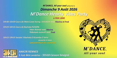 M'Dance Hearty Vibes Party