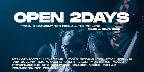 TRANSFORMATOR OPEN 2DAYS tax free (05.06 & 06.06)
