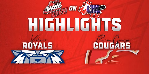 Prince George Cougars at Victoria Royals