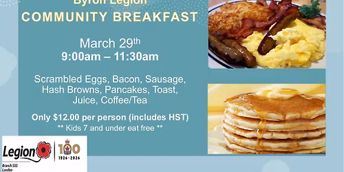 Byron Legion - Community Breakfast