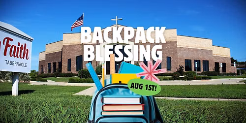 Backpack Blessing Denton