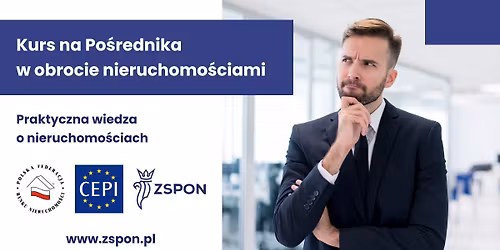 Kurs na Po\u015brednika w obrocie nieruchomo\u015bciami z licencj\u0105 PFRN