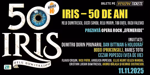 Concert IRIS \u2013 Aniversar 50 de ani