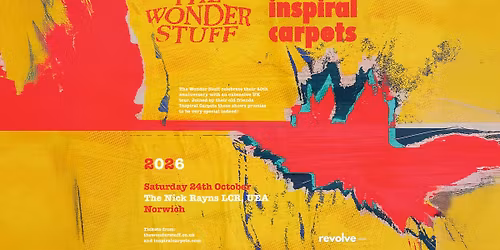 The Wonder Stuff & Inspiral Carpets | Norwich