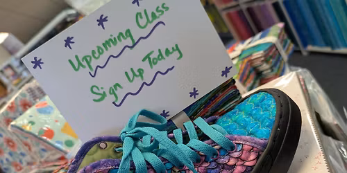 Happy Feet Sneakers Class with author Joan Radell