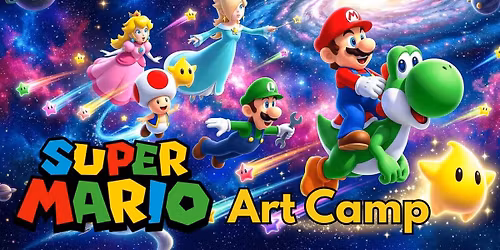 Super Mario 3 Day Art Camp