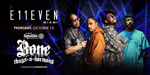 Bone Thugs | Live Concert Party Miami | E11EVEN
