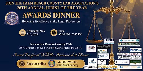NCS 26th Annual Jurist of the Year Awards Dinner: Honoring Excellence in the Legal Profession