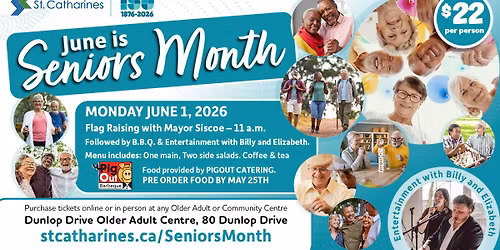 June is Seniors Month Kickoff Event