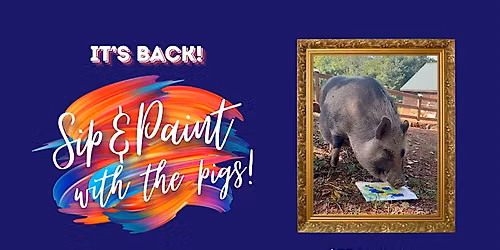 October Sip & Paint with the Pigs Fundraiser
