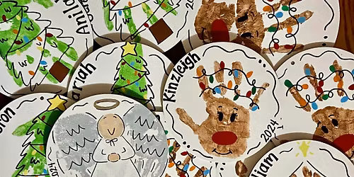 Handprint Ornament Pop Up!!!