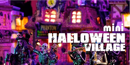 Mini Halloween Village 2025